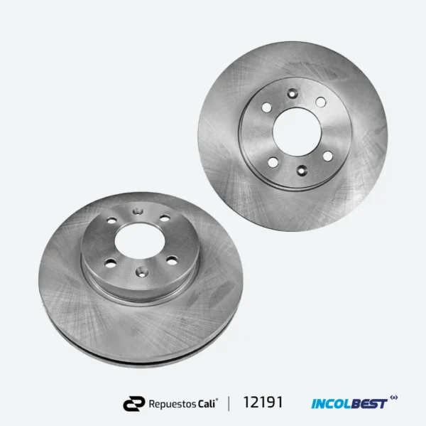DISCO FRENO KIA RIO SPICE NEW 1.2 1.4 12/- HYUNDAI I25 1.4 1.6 12/- DELANT VENT