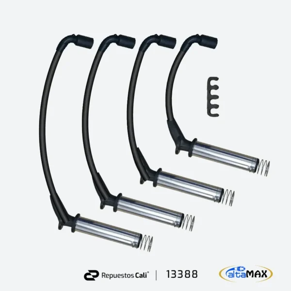 CABLES ALTA CHEV CORSA 1.3 1.4 1.6 96/- AVEO FAMILY (SET 4 CABLES) 8mm