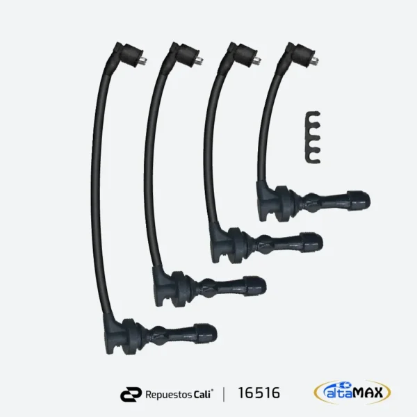 CABLES ALTA HYUNDAI I10 GRAN I10 1.2 KIA PICANTO ION 1.2 11/- (SET 4 CABLES)