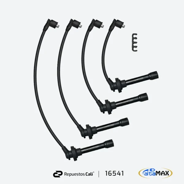 CABLES ALTA KIA SPORTAGE FQ 2.0 06/- HYUNDAI TUCSON GASOLINA (SET DE 4 CABLES)