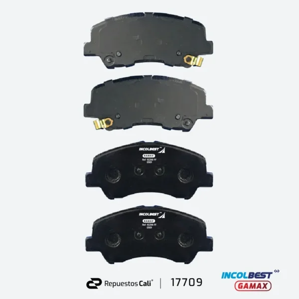 PASTILLAS FRENO HYUNDAI I25 I35 KIA RIO SPICE KIA CERATO PRO VELOSTER DELANTERA