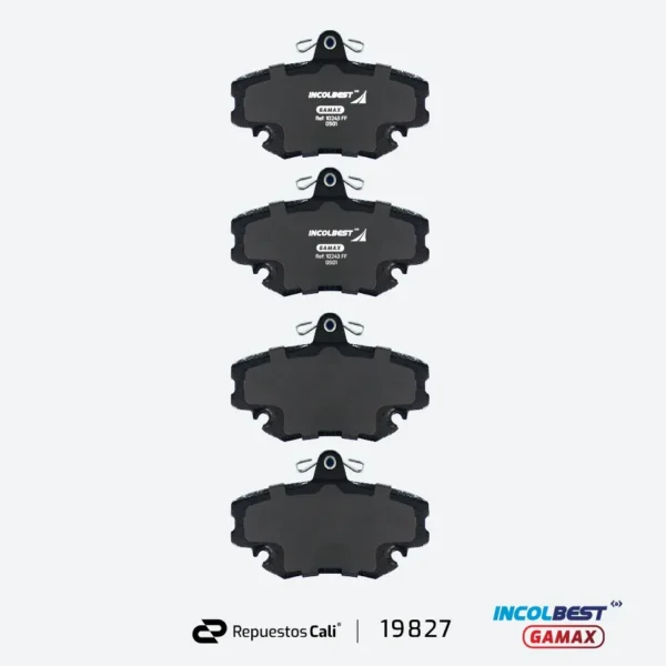 PASTILLAS FRENO RENAU CLIO II 01/17 SYM II 16V 03/12 MEGA I 01/10 TWING 16V DEL
