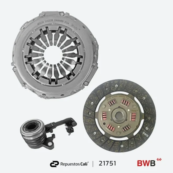 KIT CLUTCH NISSAN KICKS HR16 17/- TIIDA 1.6 VERSA I MARCH NOTE QASHQAI J10 1.6