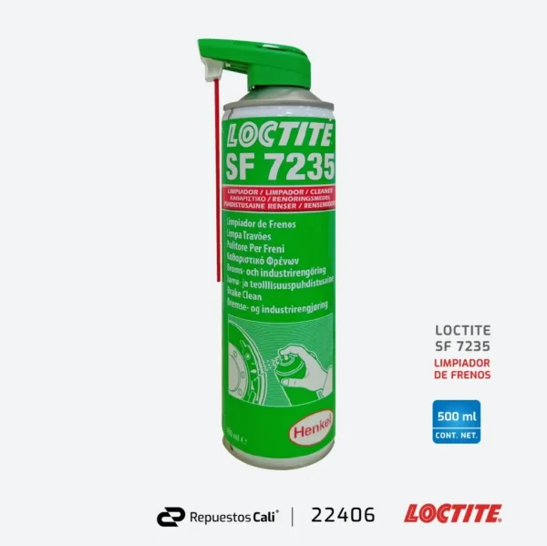 LIMPIADOR SISTEMA FRENOS Y EMBRAGUE 500ml (SF 7235)