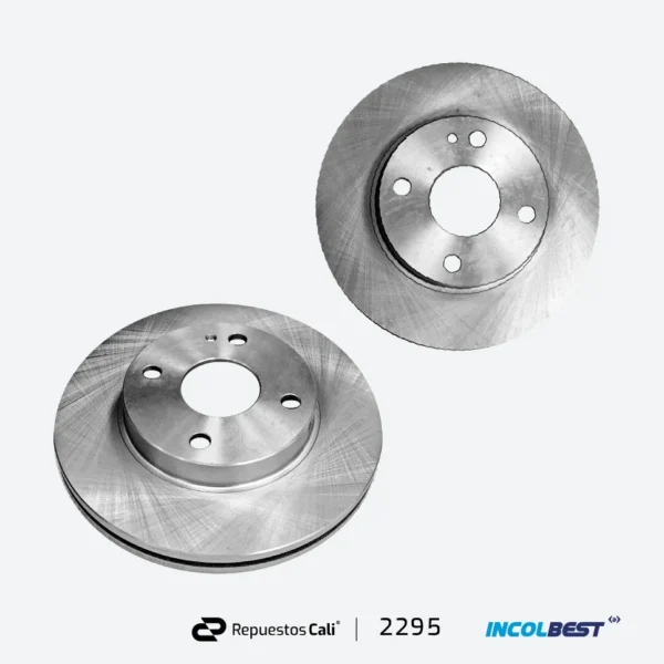 DISCO FRENO MAZDA ALLEGRO 1.3 1.6 00/08 FORD LASER 1.3 1.6 00/07 DEL VENT(4 PER)