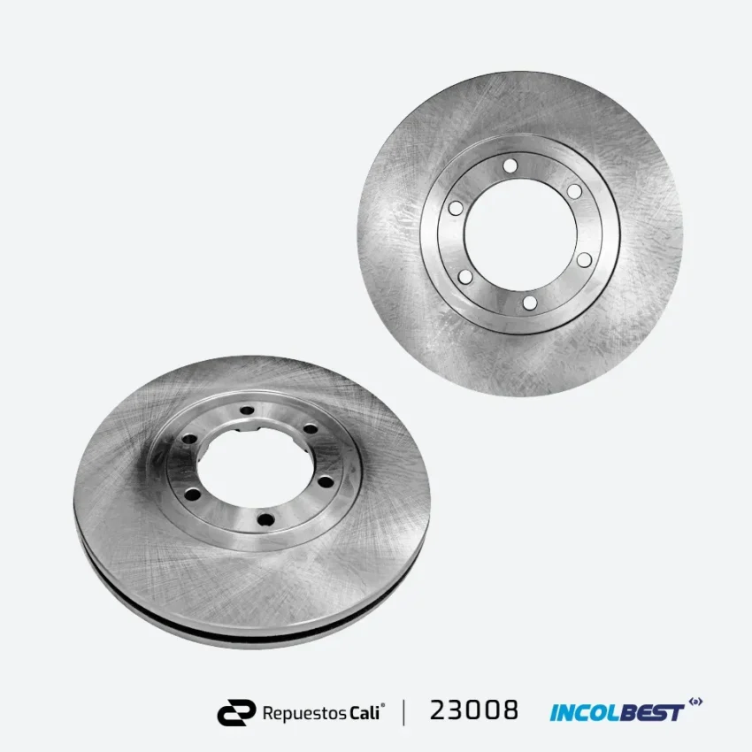 DISCO FRENO MAZDA B2000 B2200 87/00 KIA BESTA 2.2 DEL VENT (256X20 6 PERNOS)