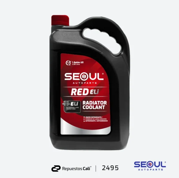 LIQUIDO REFRIGERANTE (ROJO) UNIVERSAL INTERMEDIO (TIPO ELI) 1 G (3.8 LT)