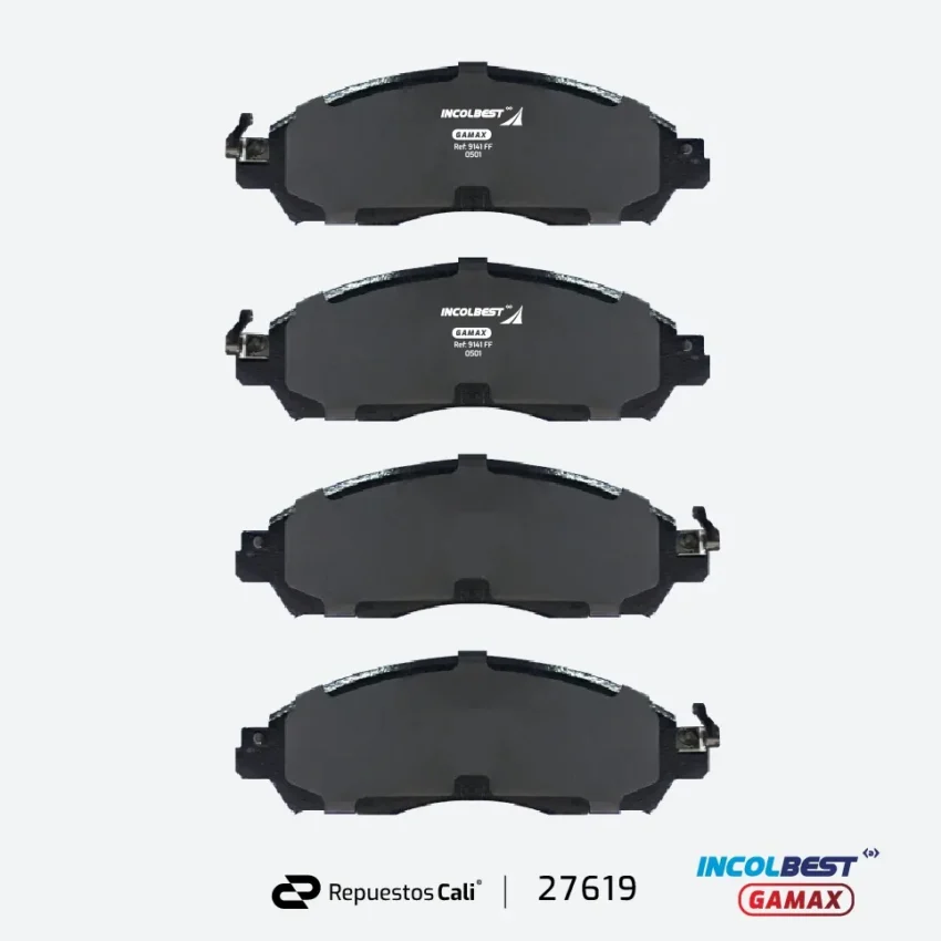 PASTILLAS FRENO NISSAN D23 FRONTIER NP300 2.5 16/- RENAULT ALASKAN 2.5 17/- DEL