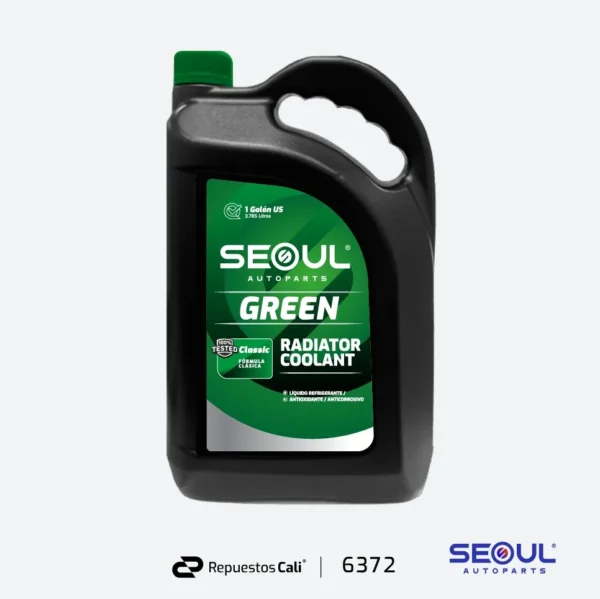 LIQUIDO REFRIGERANTE (VERDE) UNIVERSAL (CLASICO)  1 G (3.8 LT)