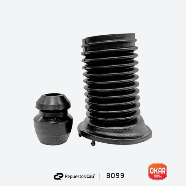 GUARDAPOLVO AMORTIGUADOR CHEV AVEO TODOS 05/14 SAIL 1.4 11/22 DEL (CON TOPE)